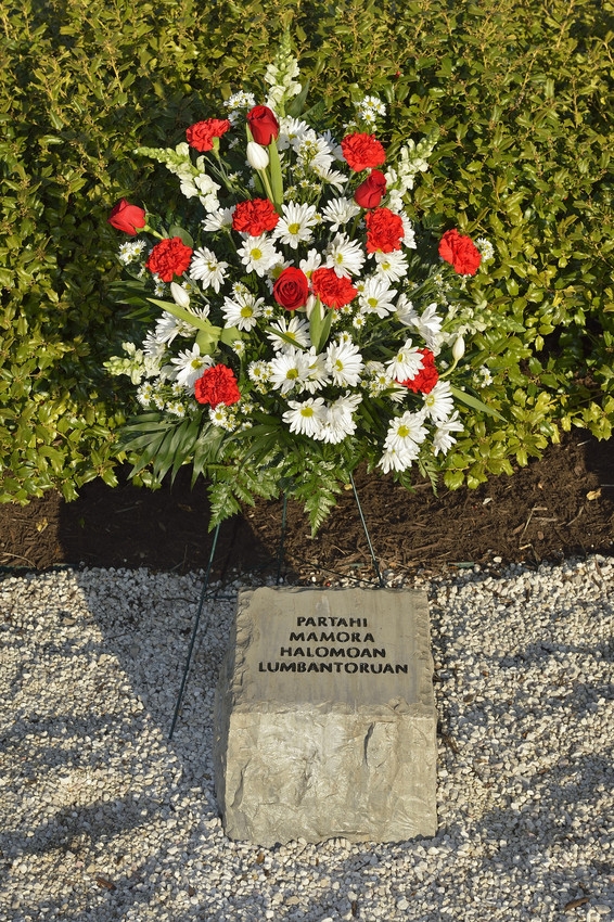 Partahi Mamora Halomoan Lumbantoruan stone at April 16 Memorial